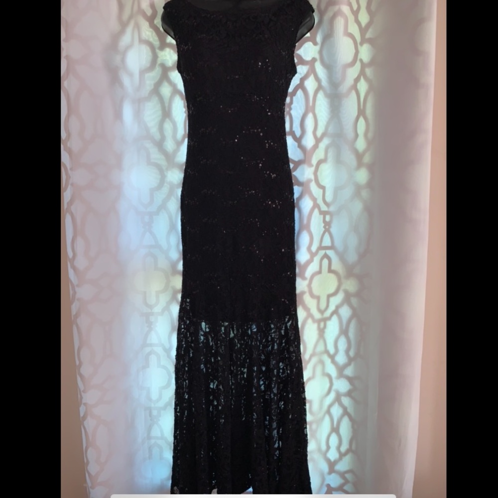 Black Sequence Dress